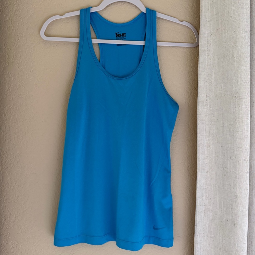 Nike Women's Aqua Blue Tank Top
